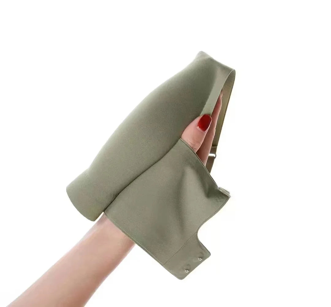 Seamless V-neck Adjustable Comfort Bra